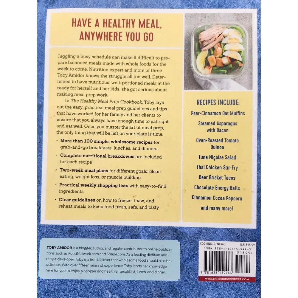 The Healthy Meal Prep Cookbook‎